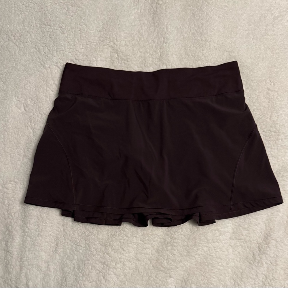 Lululemon Circuit Breaker Skirt Sz 10 Color Pelt